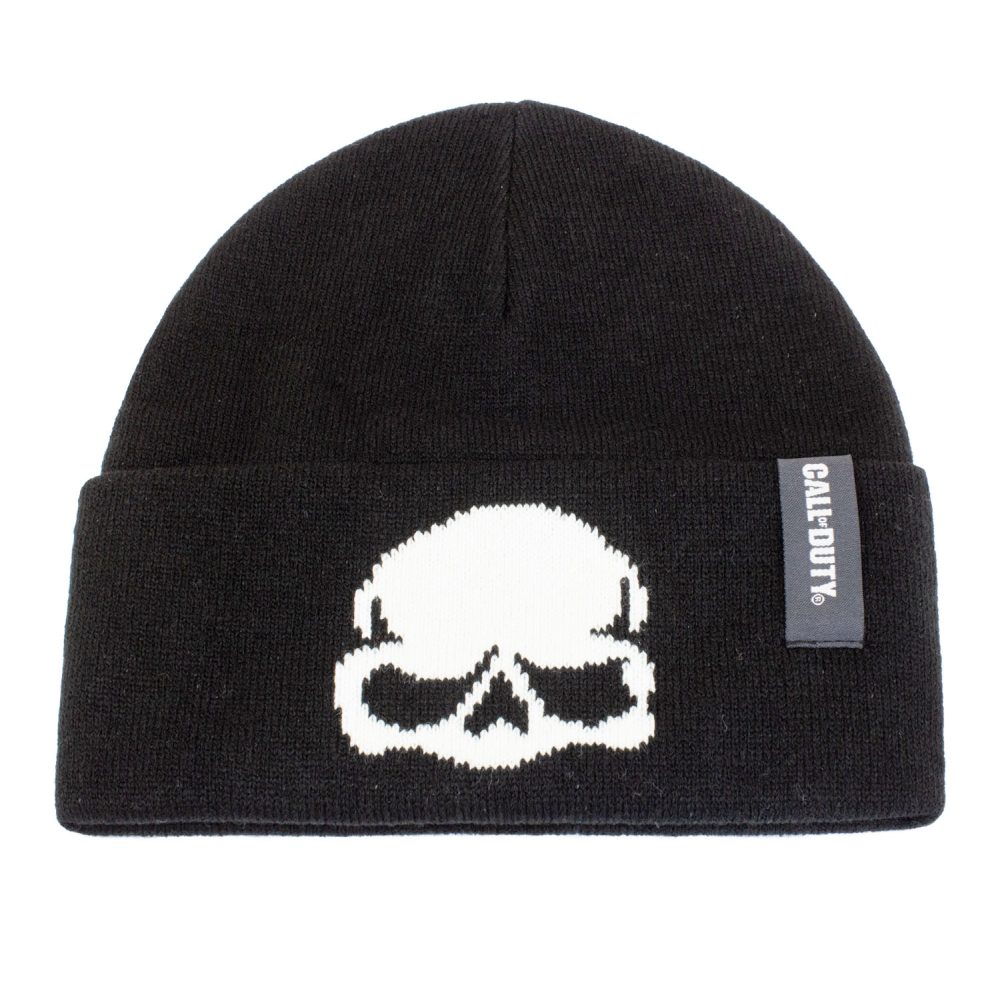 Call Of Duty - Entartica Skull Mütze Beanie - Schwarz